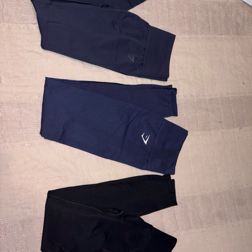 Gymshark Dark Blue Leggings